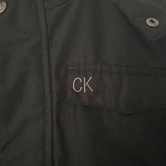 Dark blue Calvin Klein Jeans winter coat - EXCELLENT condition - Picture 2 of 11